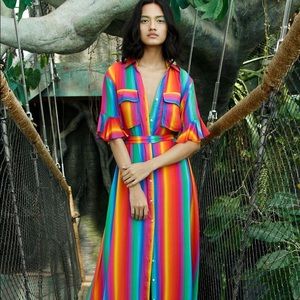Leilani Rainbow Maxi Dress by Mochi
